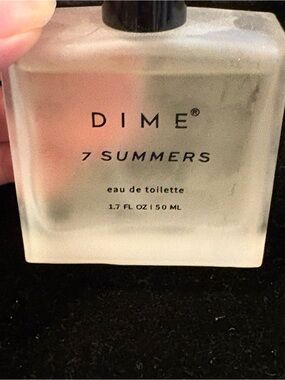 DIME 7 Summers Eau de Toilette - Frosted Clear Bottle